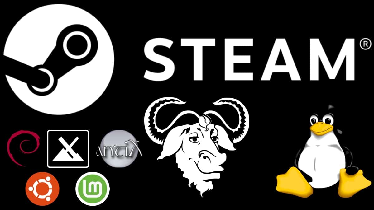 Установите Steam на GNU/Linux: из Debian-12, MX-23 и подобных.