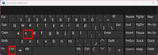 Как сохранить документ Word с помощью Ctrl+S