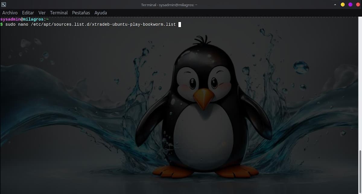 XtraDeb в Debian и MX: снимок экрана 2