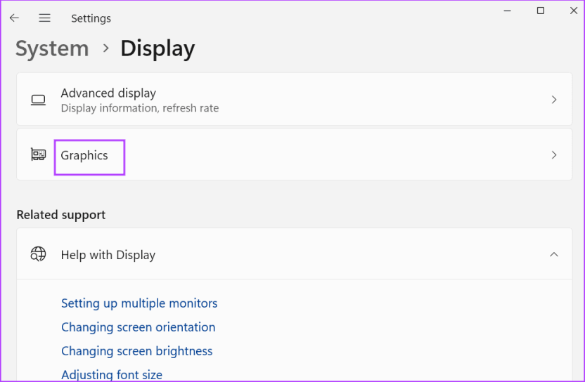 Отключить аппаратное ускорение планирования графического процессора