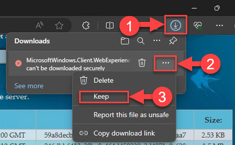 Сохранить файл