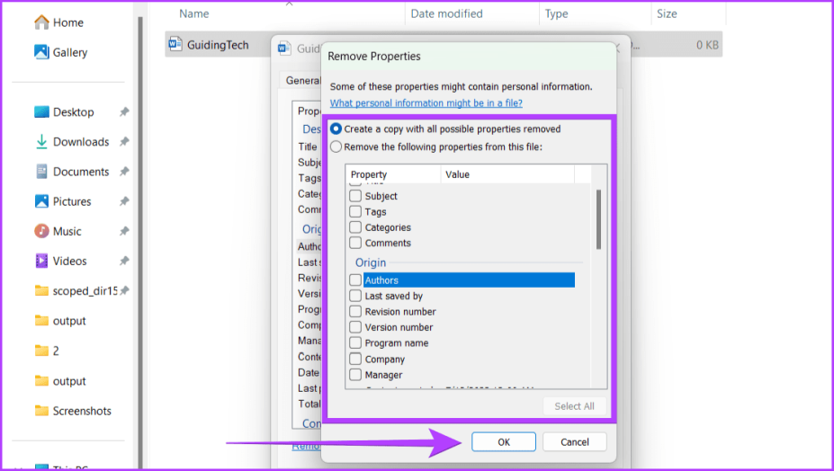 Измените данные и нажмите «ОК».