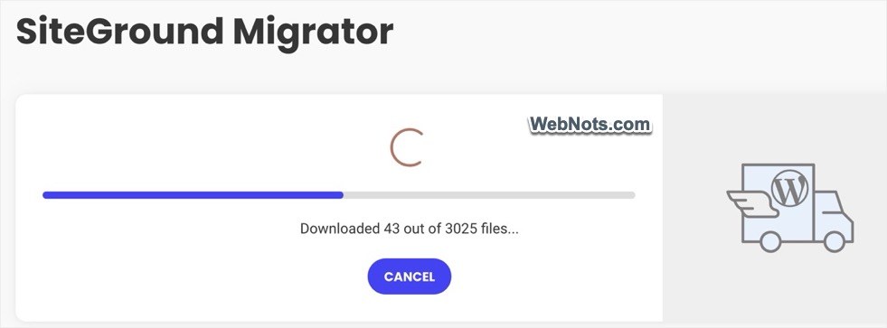 Мониторинг хода загрузки