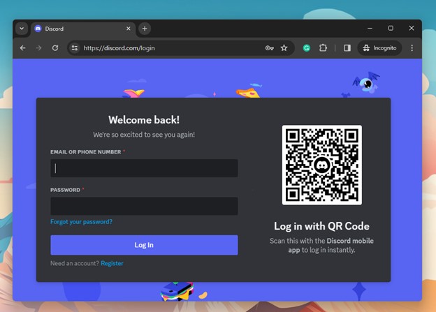 Веб-версия Дискорда