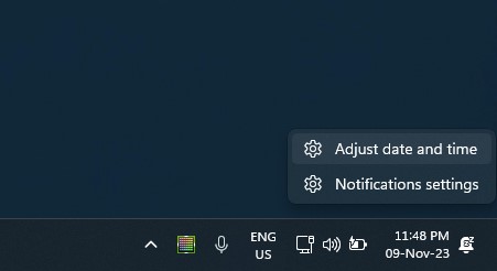 Настройте дату и время.