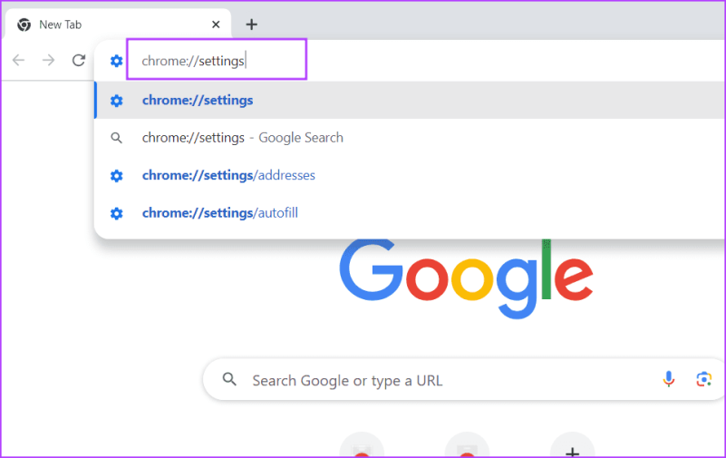 Сбросить настройки Chrome 5