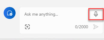 Используйте голосовое управление с Copilot