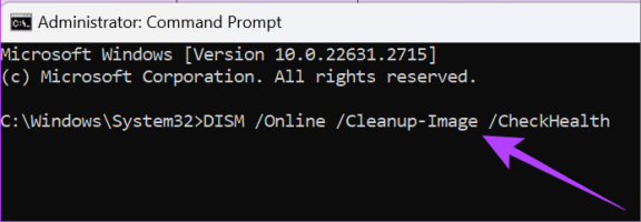 добавьте команду в командную строку