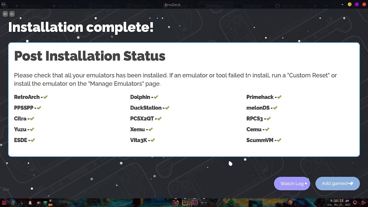 Как он устанавливается в GNU/Linux? - ЭмуДек 08