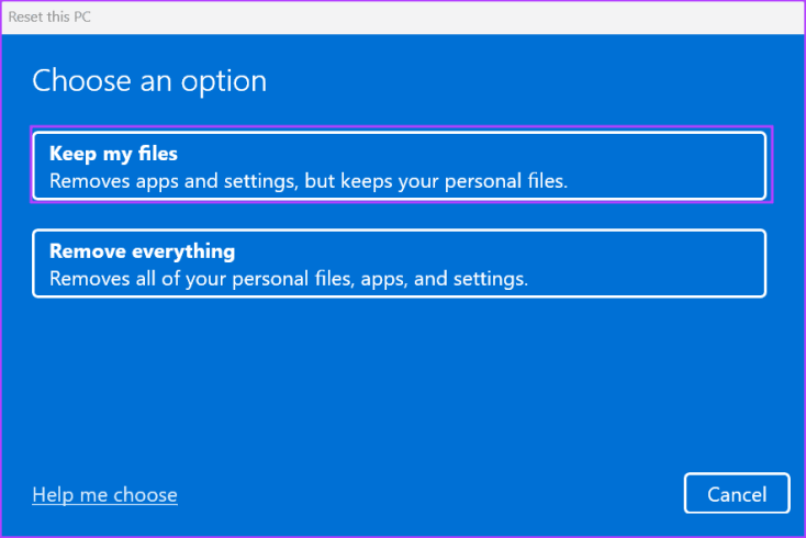 изменить перезагрузку компьютера