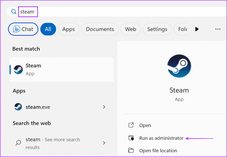 откройте админку стима