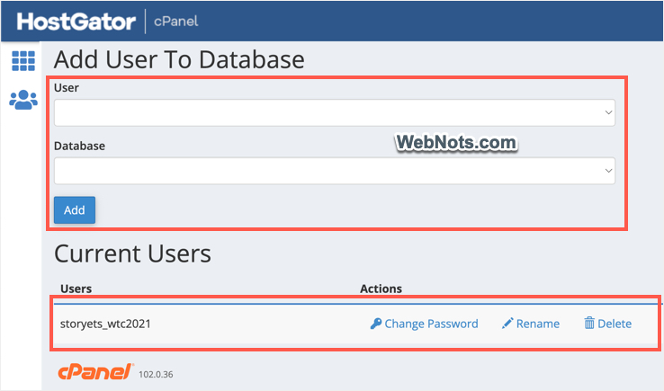 Добавить пользователя в базу данных