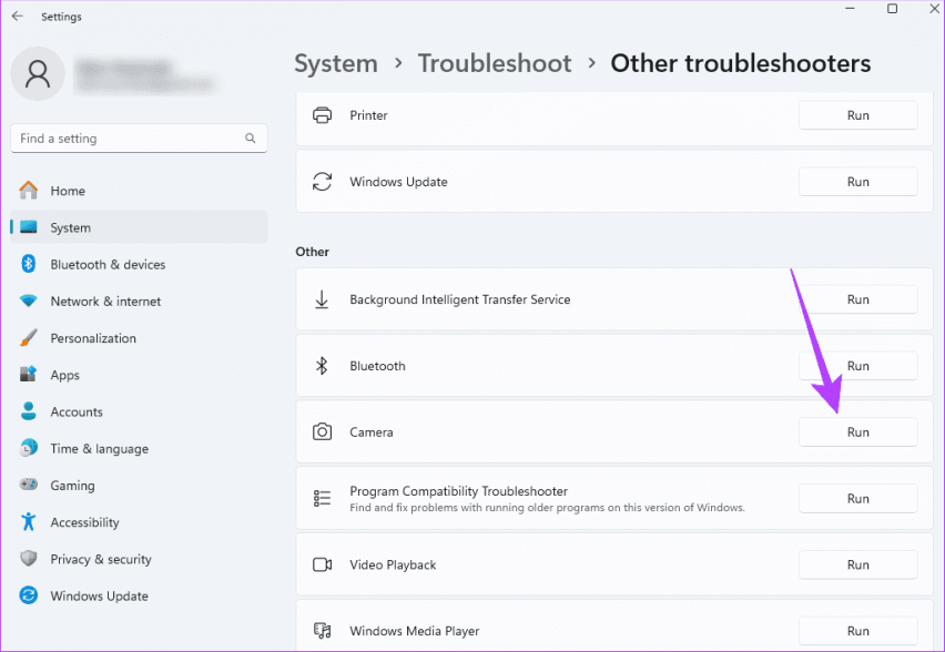 Устранение неполадок камеры