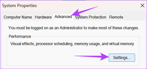 Выберите «Дополнительно», а затем нажмите «Настройки».