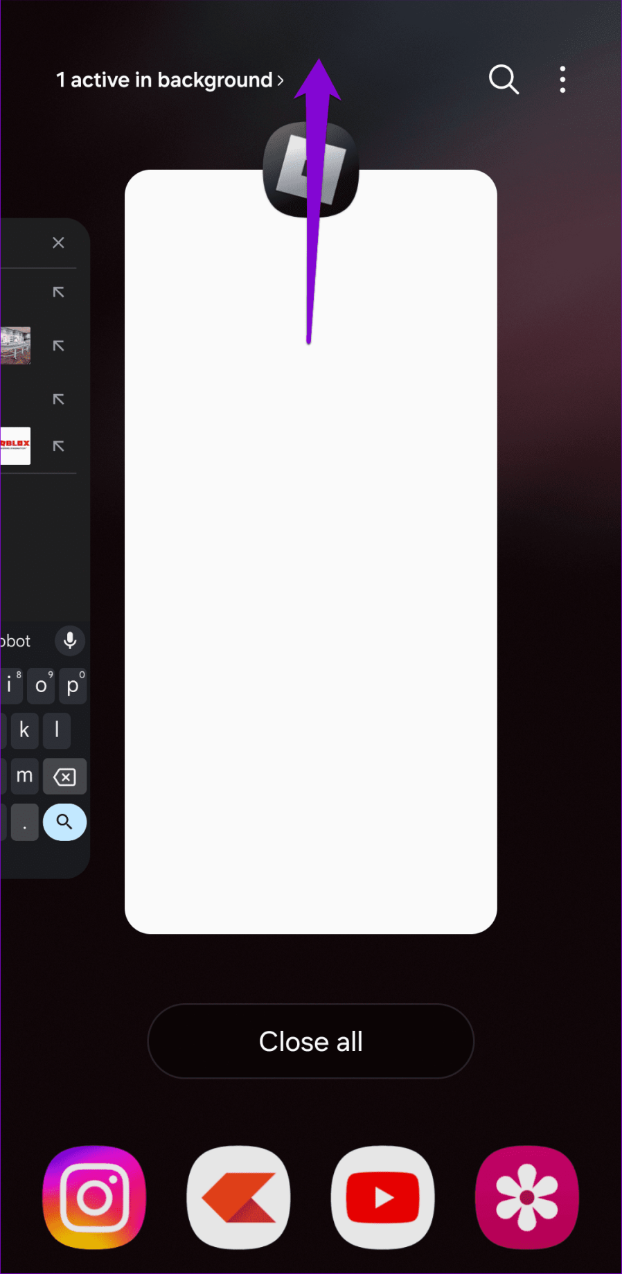 Закрыть Roblox на телефоне