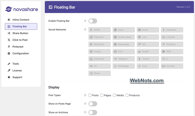 Установка плавающего бара в Новашаре