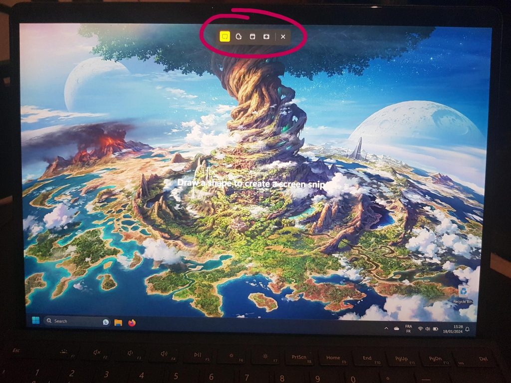 Как сделать снимок экрана в Windows 11