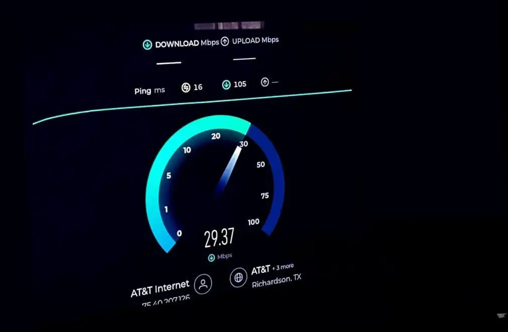 проверить скорость интернета