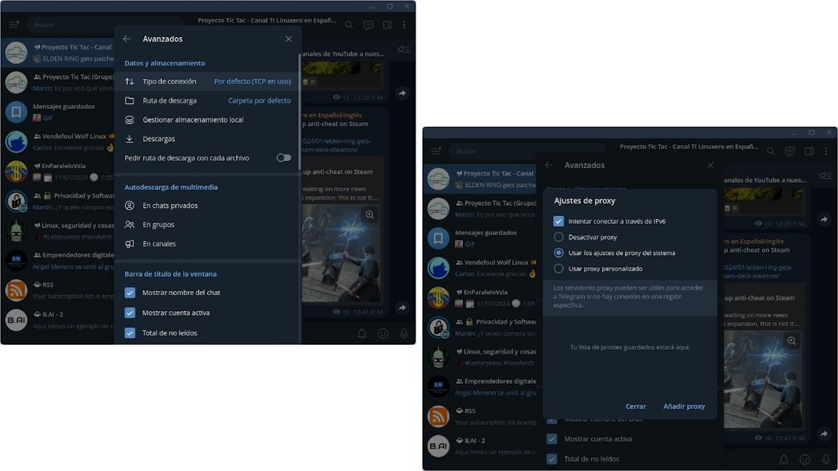 Как использовать Telegram с этим приложением: Скриншот 7