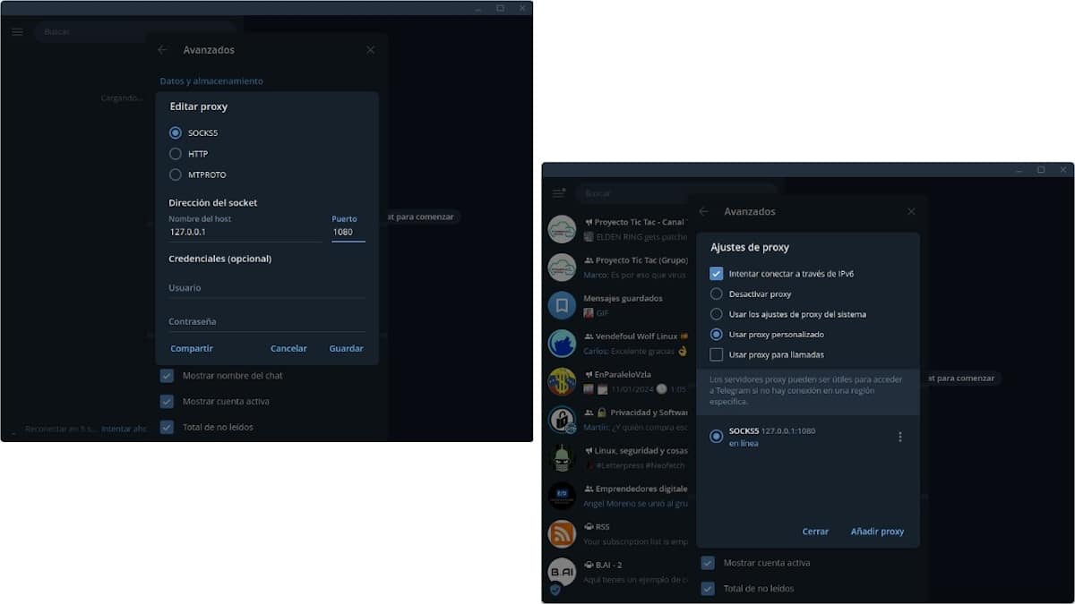 Как использовать Telegram с этим приложением: Скриншот 8