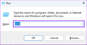 откройте командную строку