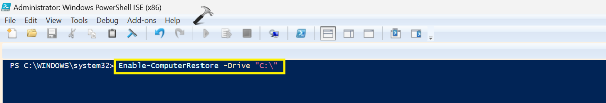 Исправлено: восстановление системы неактивно в Windows 11 — включите команду PowerShell восстановления системы.