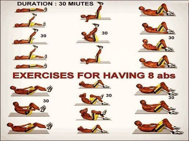 За сколько можно накачать пресс и убрать живот