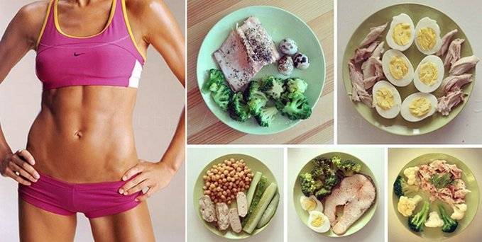 Сушка тела для девушек: меню на месяц по дням