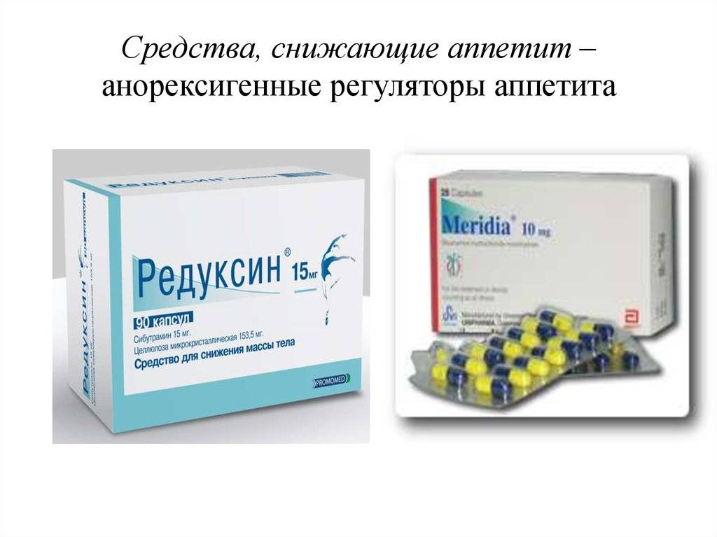 Эффективные препараты для снижения аппетита и веса: отзывы