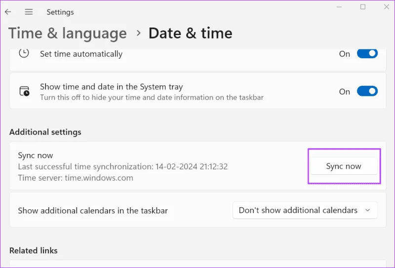 изменить дату и время 2