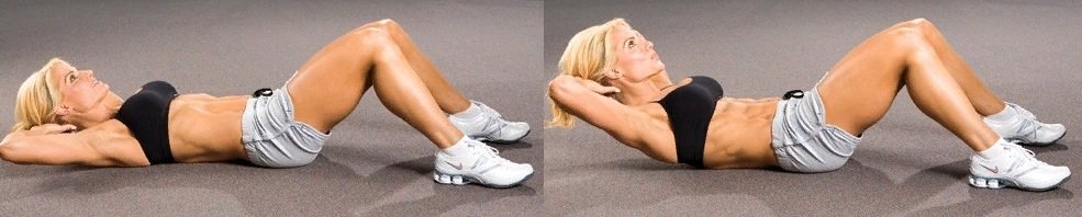 Классические скручивания - фундаментальное упражнения в домашних условиях для прокачки пресса