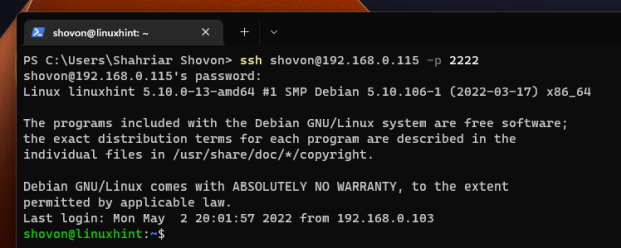 Ssh сервер debian что это