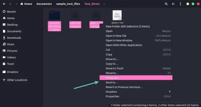 Как архивировать файлы и папки в Linux