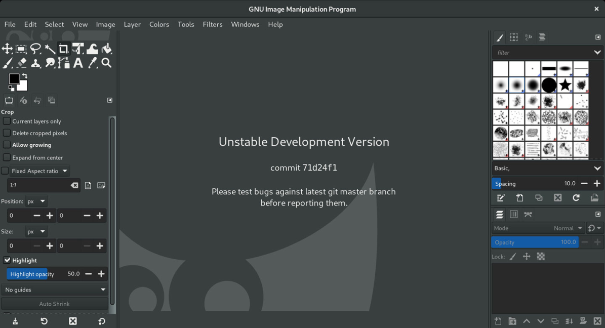 Новая нестабильная сборка GIMP позволяет тестировать возможности GIMP 3.0