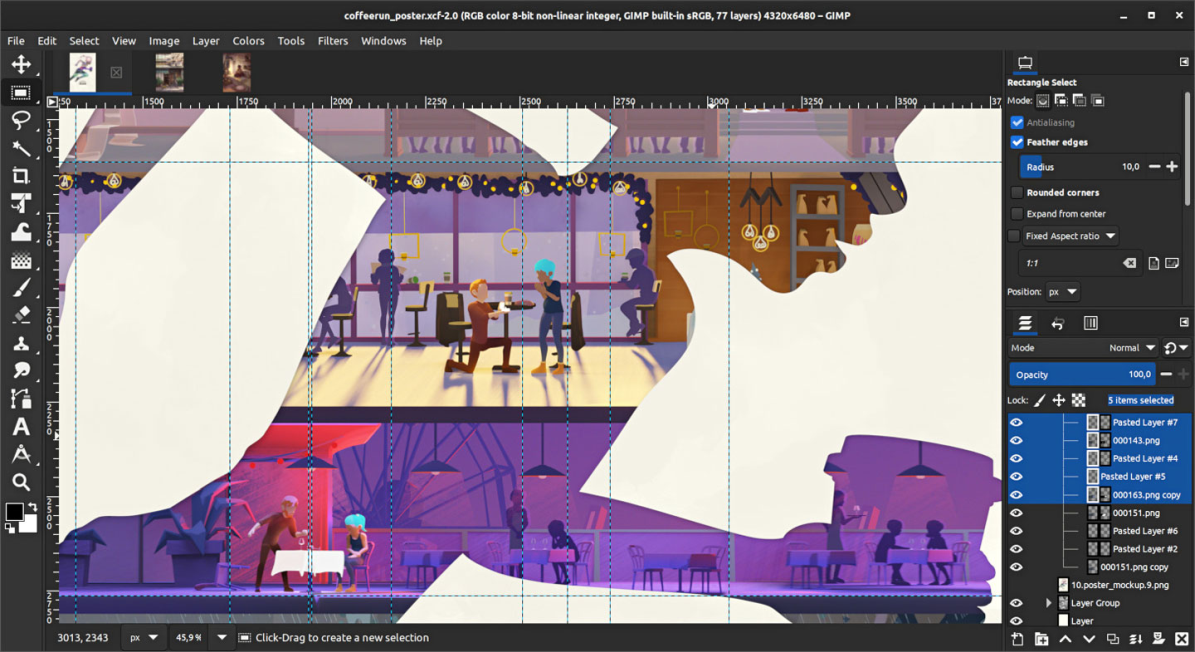 Новая нестабильная сборка GIMP позволяет тестировать возможности GIMP 3.0