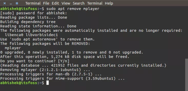 Использование apt-команд в Linux
