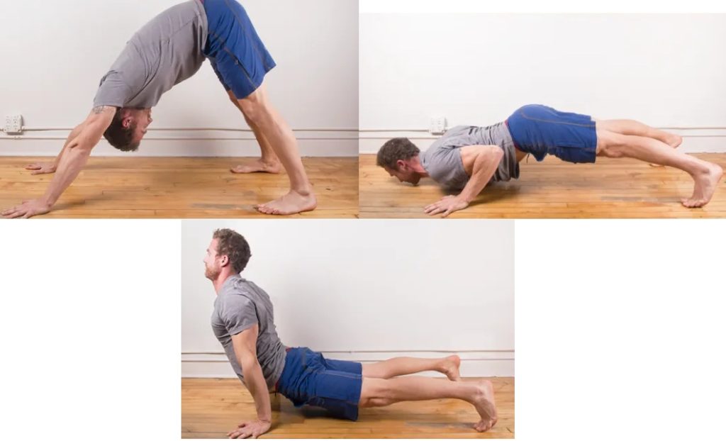 Индийские отжимания - специфическое упражнения для трицепса прямиком из дома