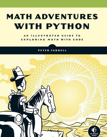 Обложка книги "Math adventures with Python"