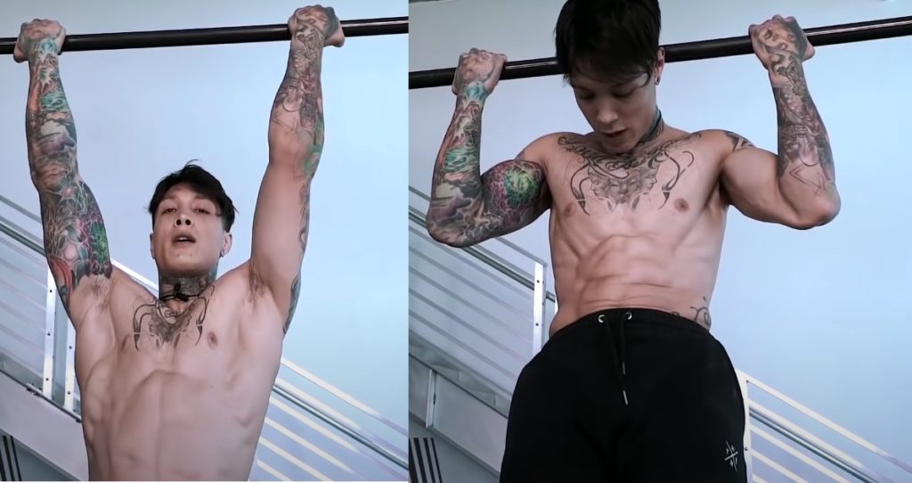 Подтягивания за голову - подтягивание, которое развивает бицепсы и силу хвата