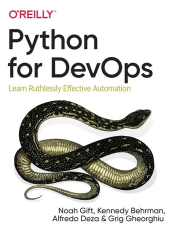 Обложка книги "Python for devops"