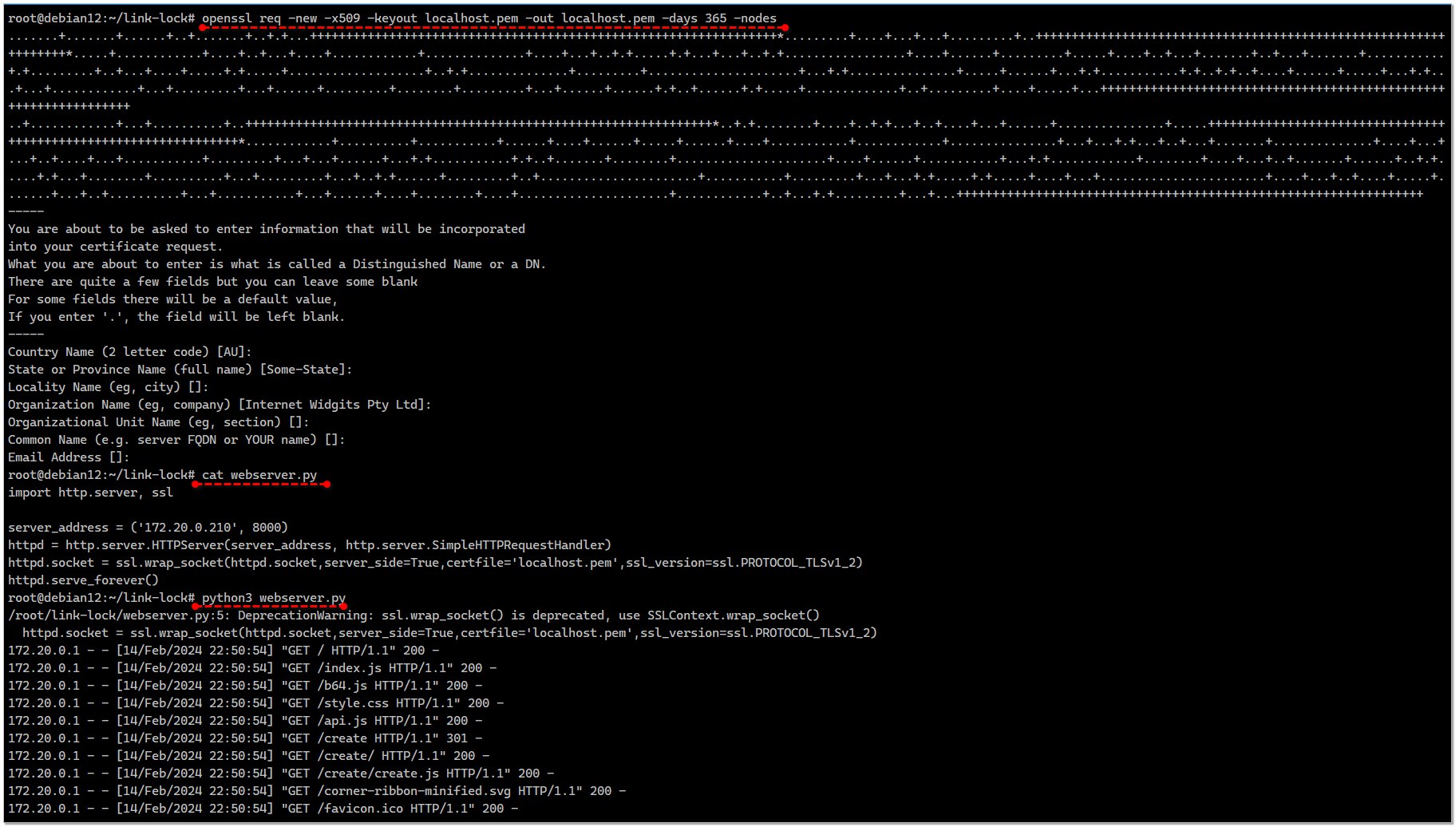 Веб сервер на python