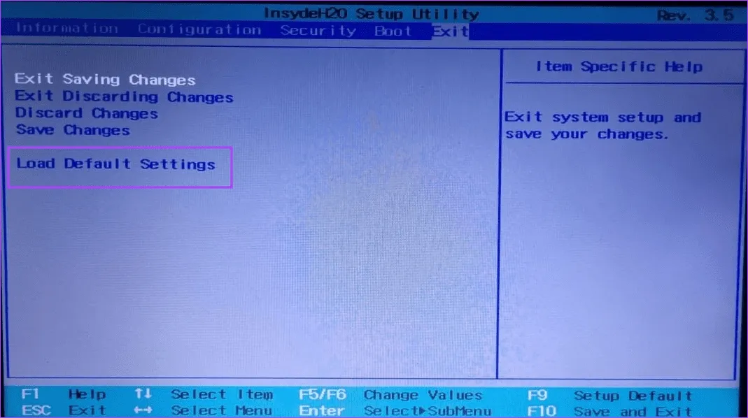 сбросить биос 1