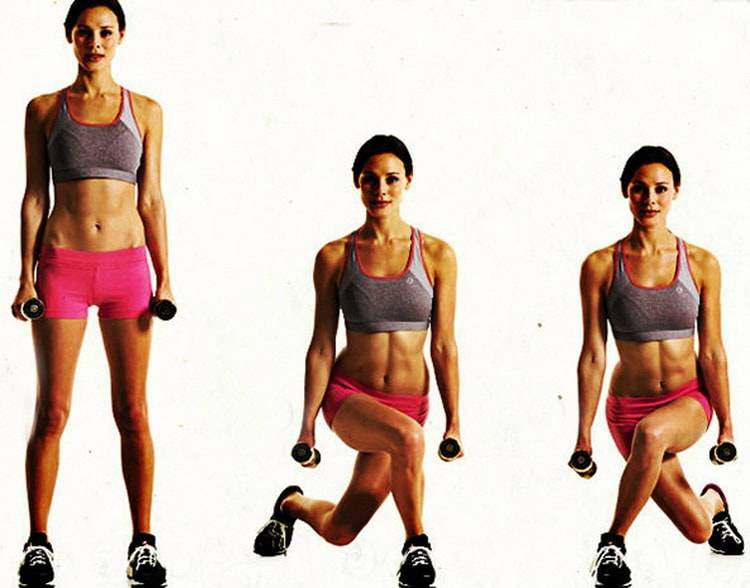 Выпады-реверанс