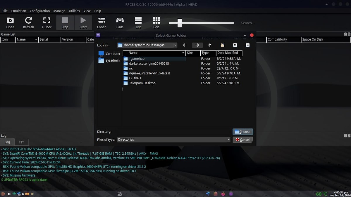 Особенности RPCS3 версии 0.0.30 – Скриншот 02