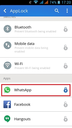 Как поставить пароль на WhatsApp