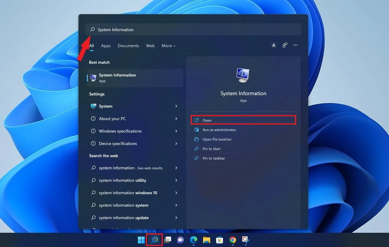 Открытие информации о системе