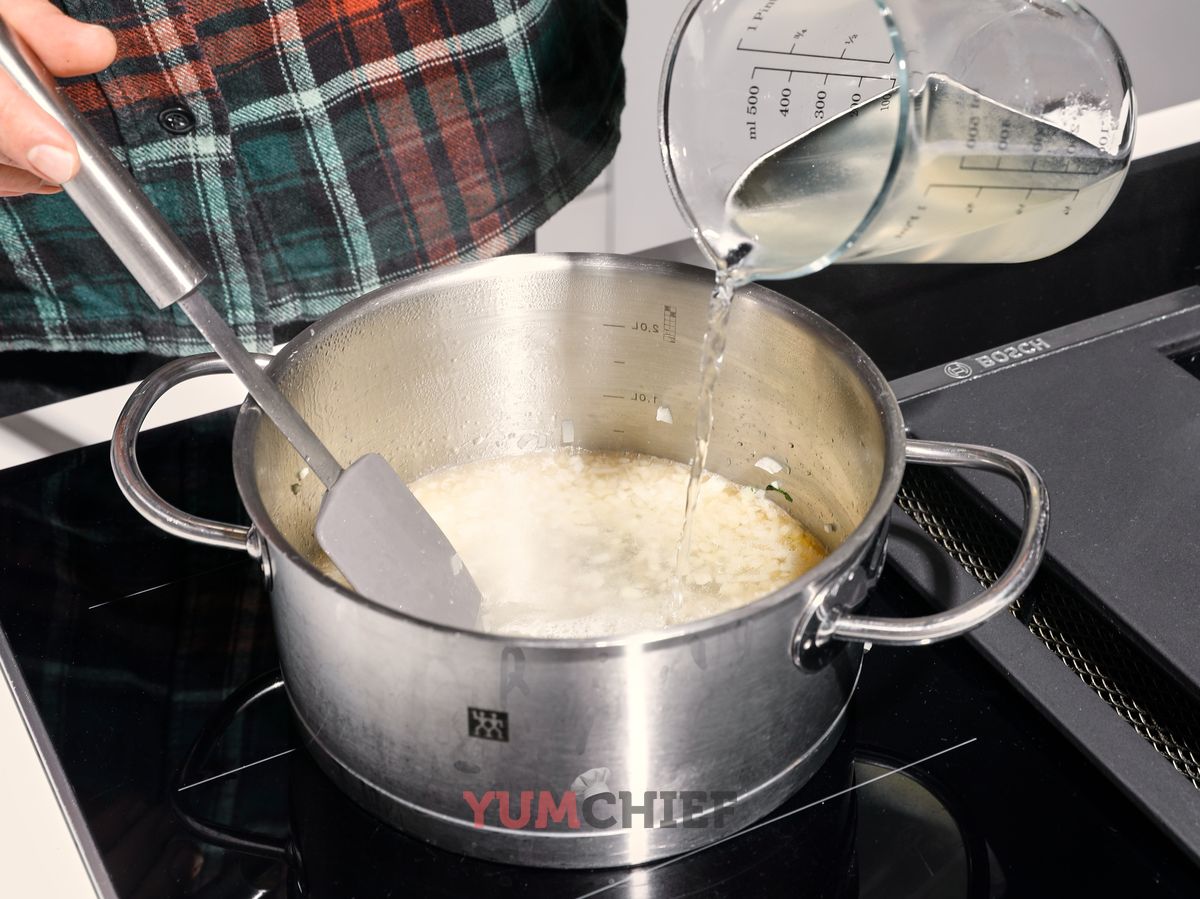 Традиционный немецкий картофельный салат: фото 2 шага в рецепте