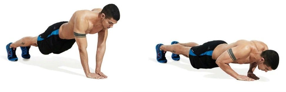 Треугольник - еще одно упражнение в домашних условиях на трицепс