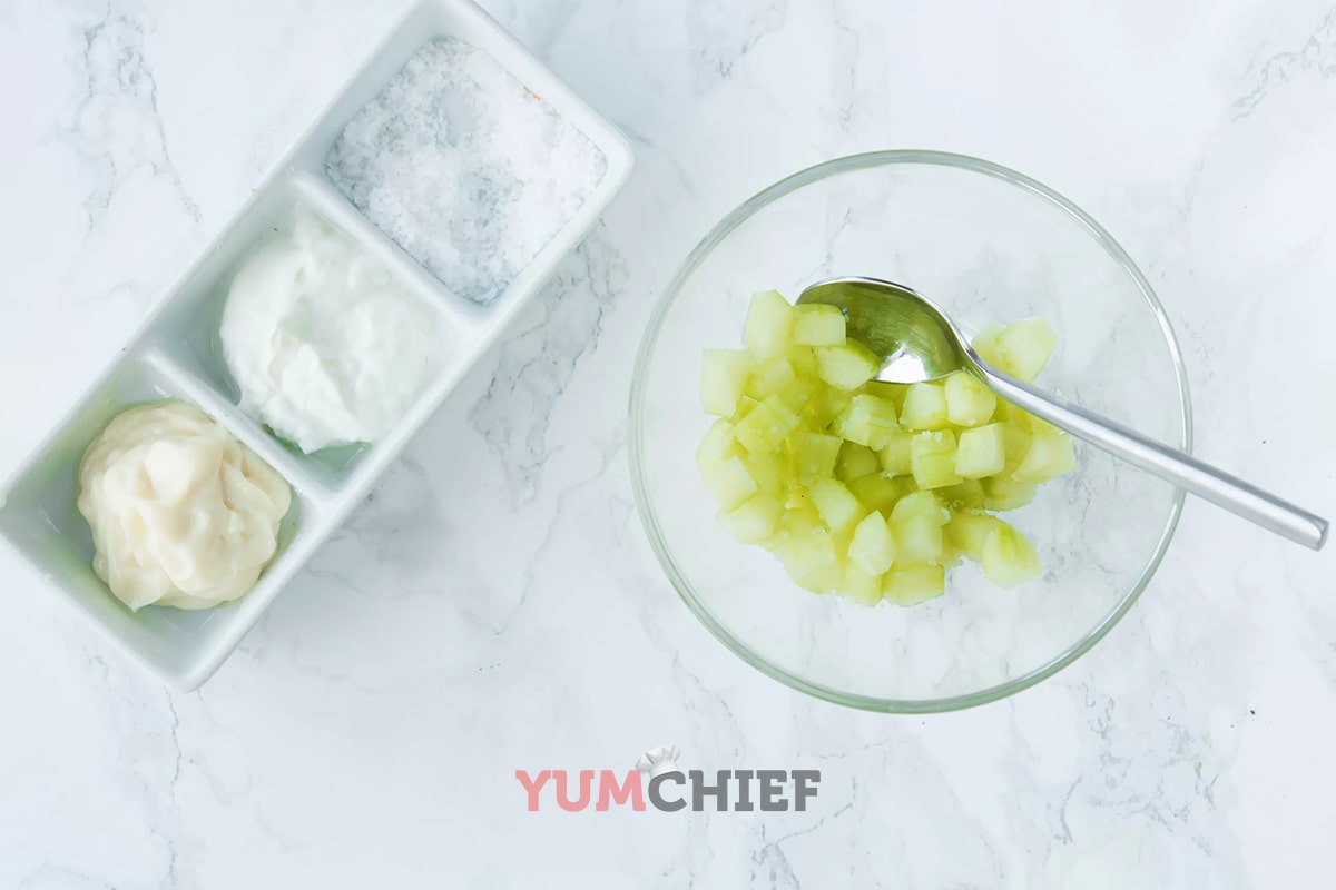 Соус для тартара из тунца