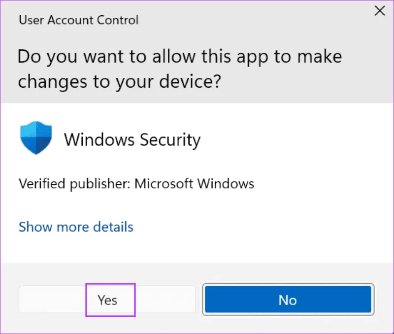 UAC Windows выигрывает безопасность
